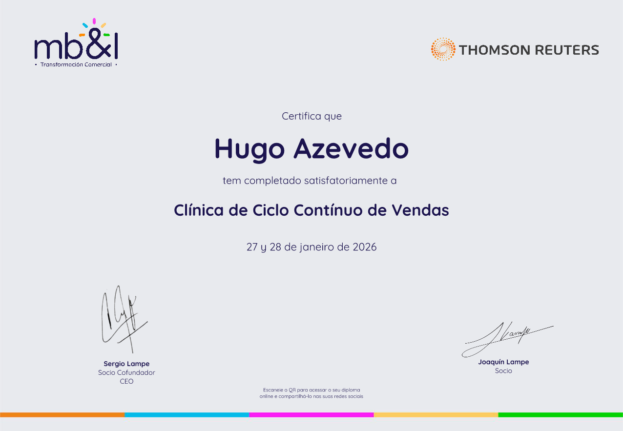 Picture of the certificate