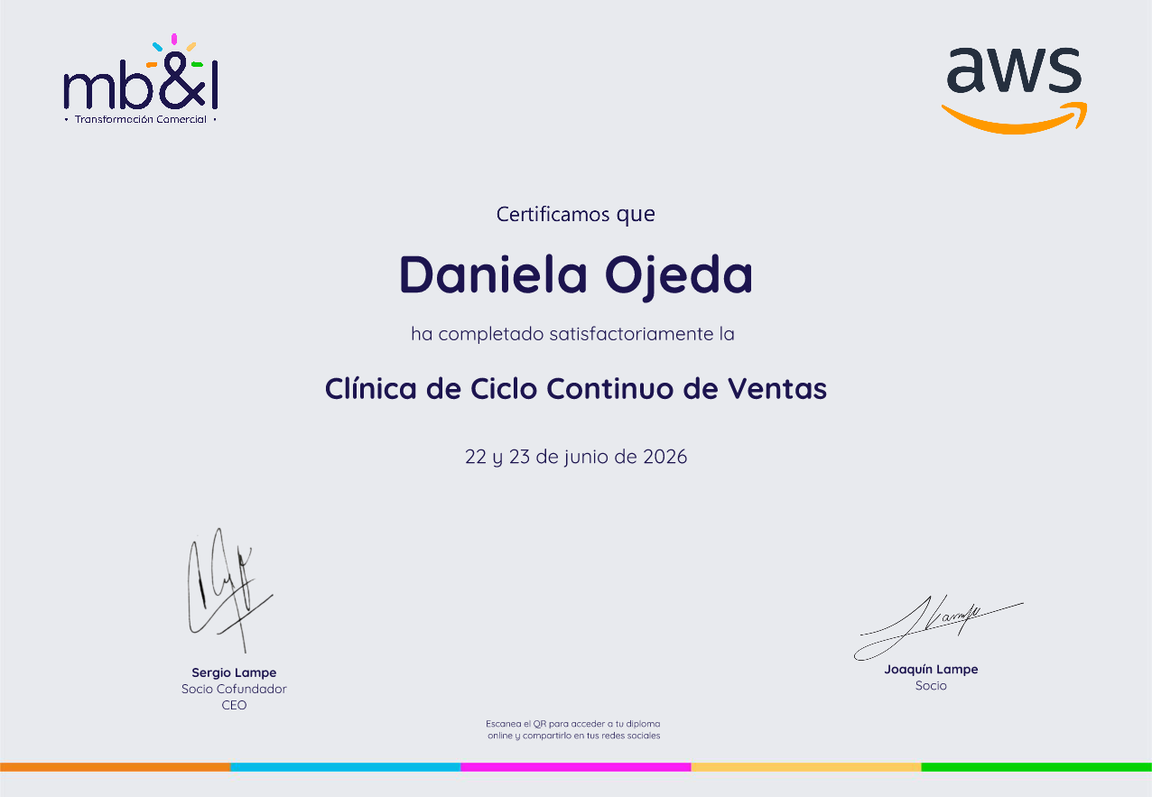Picture of the certificate